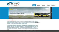 Desktop Screenshot of ezeeinfosolutions.com
